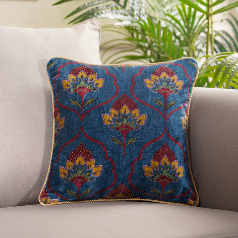 Aahir Blue Cushion Cover