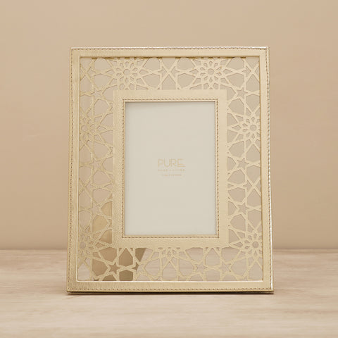 Shia Gold Photo Frame Small