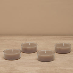 Beige Lavender & Chamomile Tea Light Large