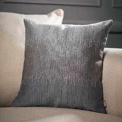 Grey Cotton Ombre Cushion Cover