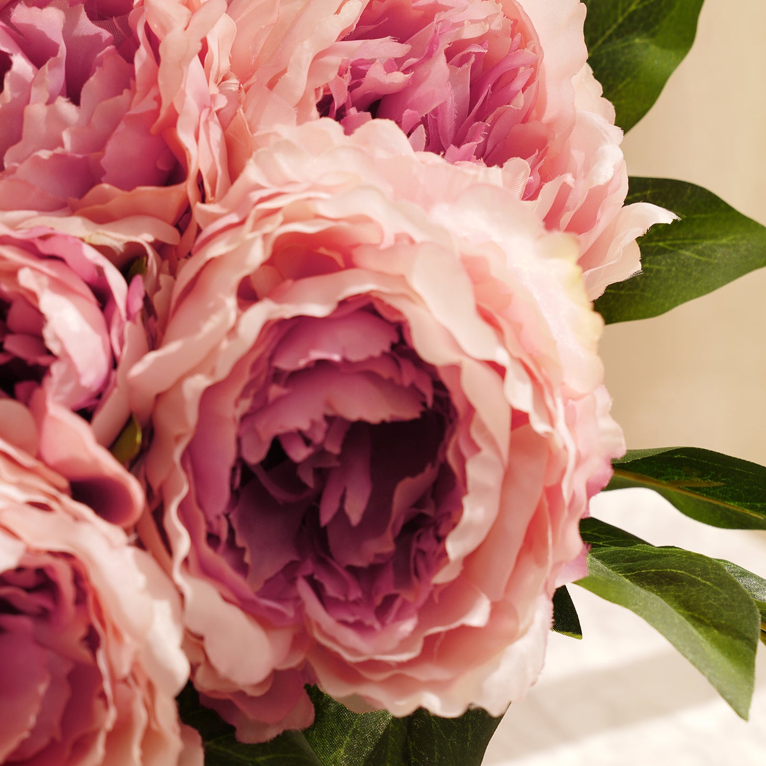 Shop Pink Faux Peony Spray Single - at Best Price Online in India