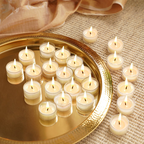Set of 24 Blackberry and Bay Tea Lights