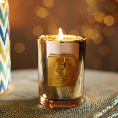 Lavender & Chamomile Scented Wax Filled Jar Candle
