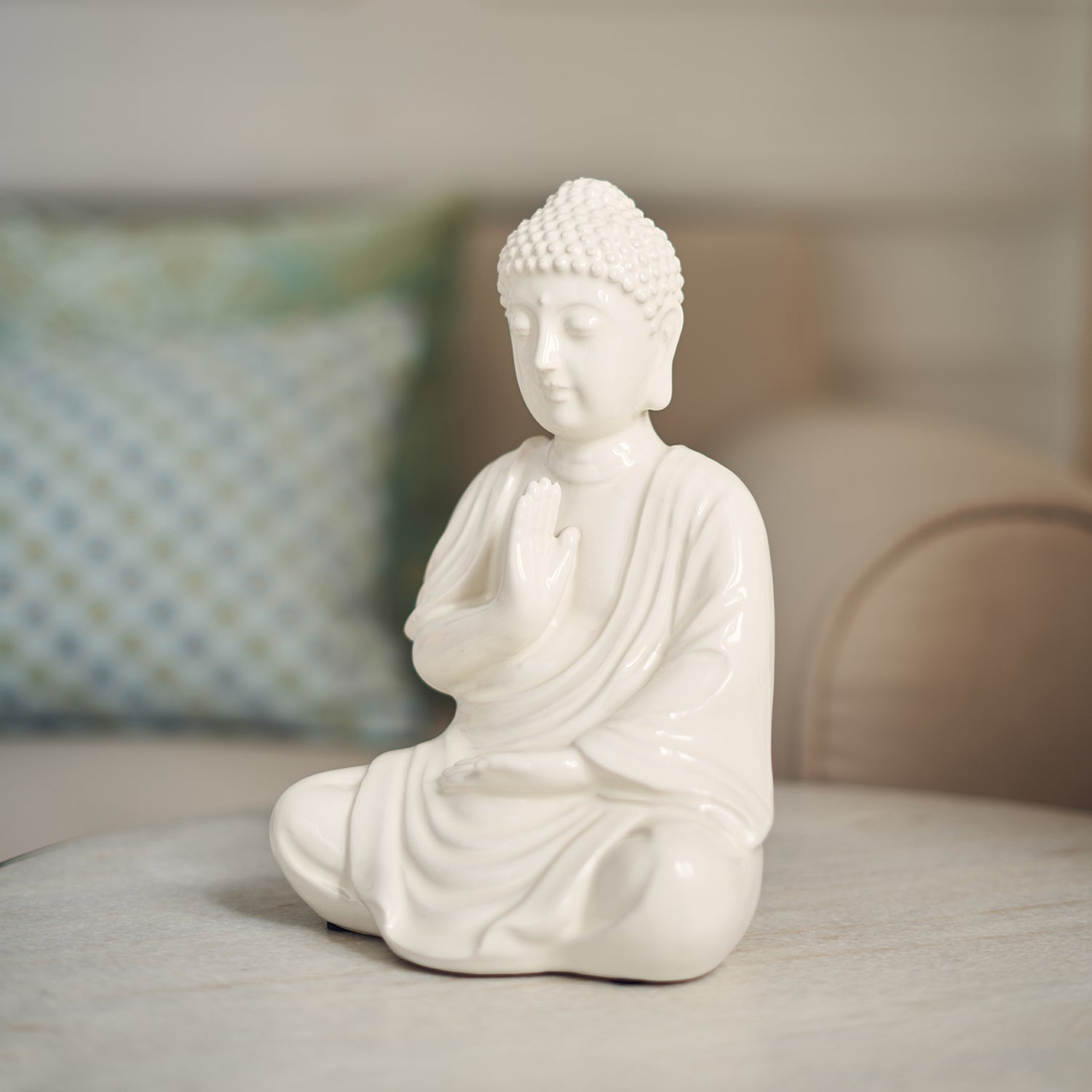 White cheap buddha statue