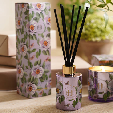 Light Purple Lavender and Chamomile Reed Diffuser