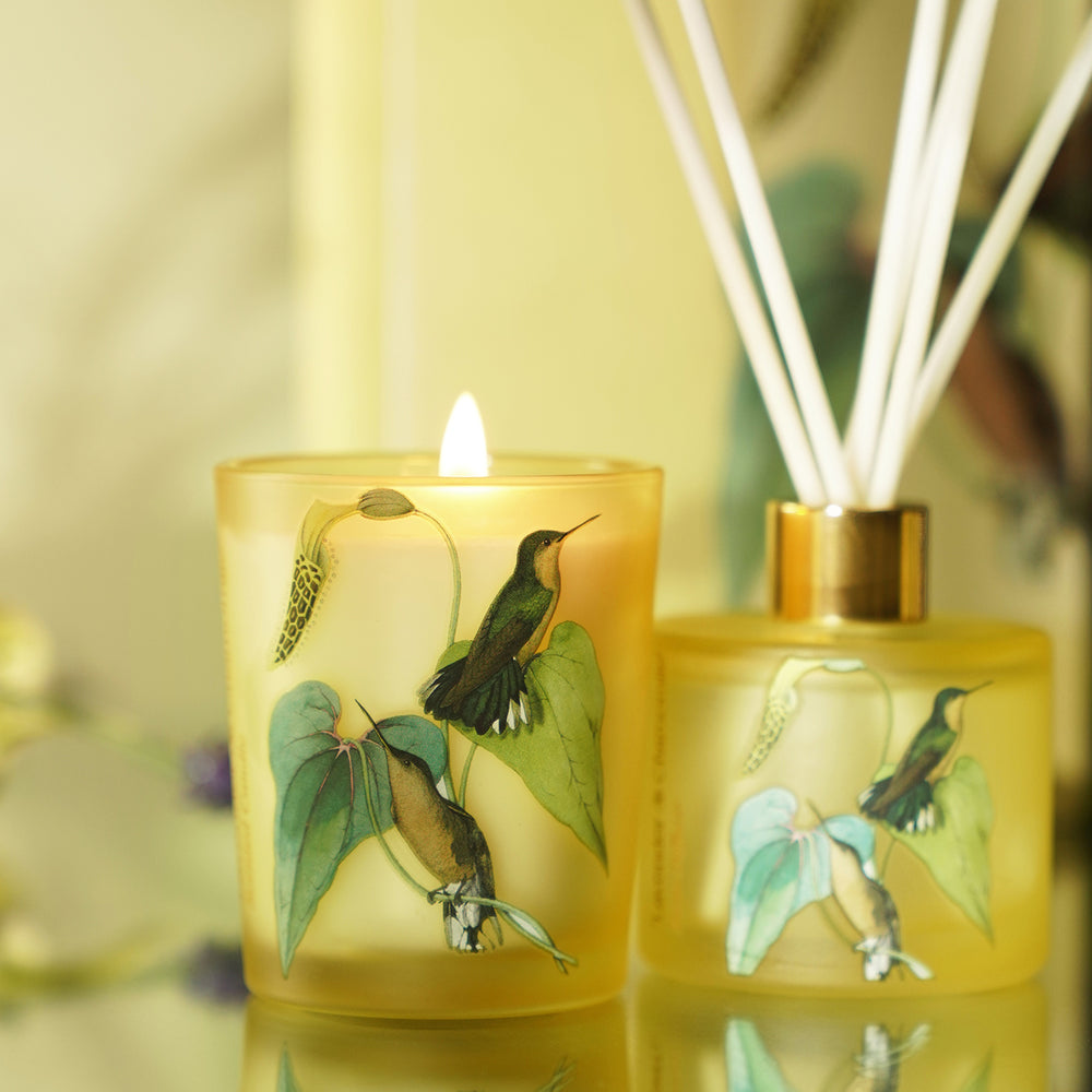 Yellow Lavender & Chamomile 
Candle & Diffuser Set
