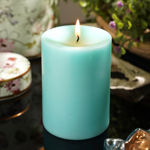 Blue Sea Breeze Pillar Candle - Large
