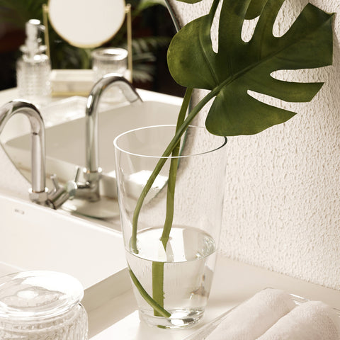 Clear Glass Vase - Small
