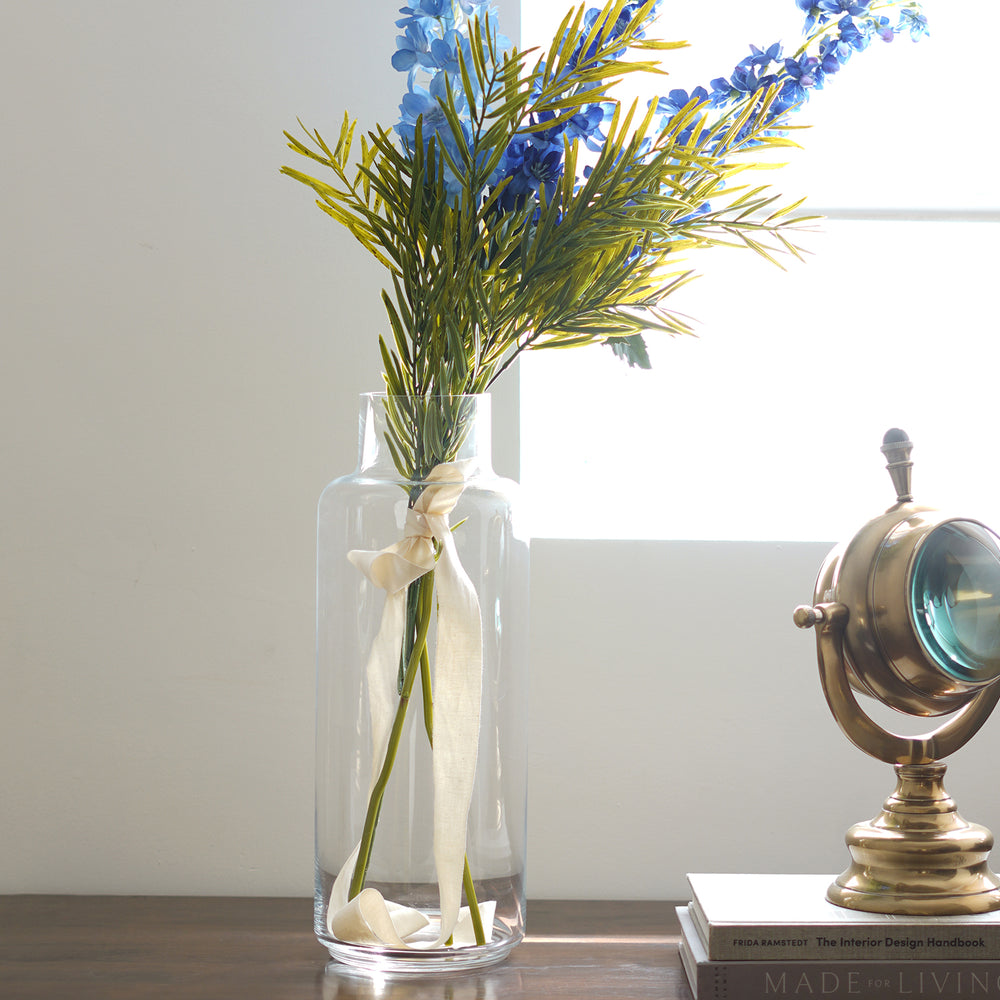 Transparent Glass Vase - Small