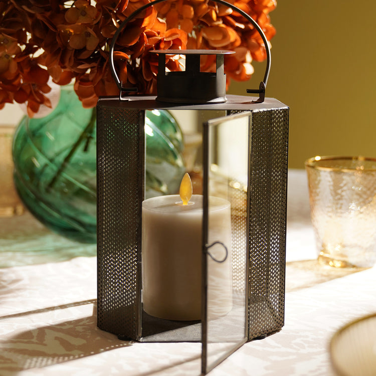 Shop Grey LED Flickering Flame Candle Small at Best Price Online in