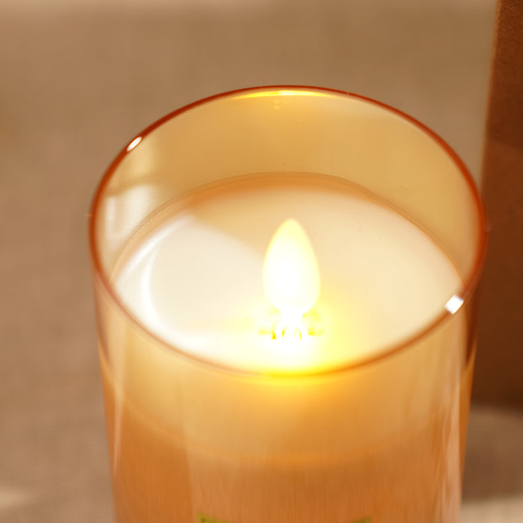 Shop Amber LED Flickering Flame Candle Large at Best Price Online