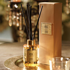 Sunset Escape Scented Glass Diffuser - Gold