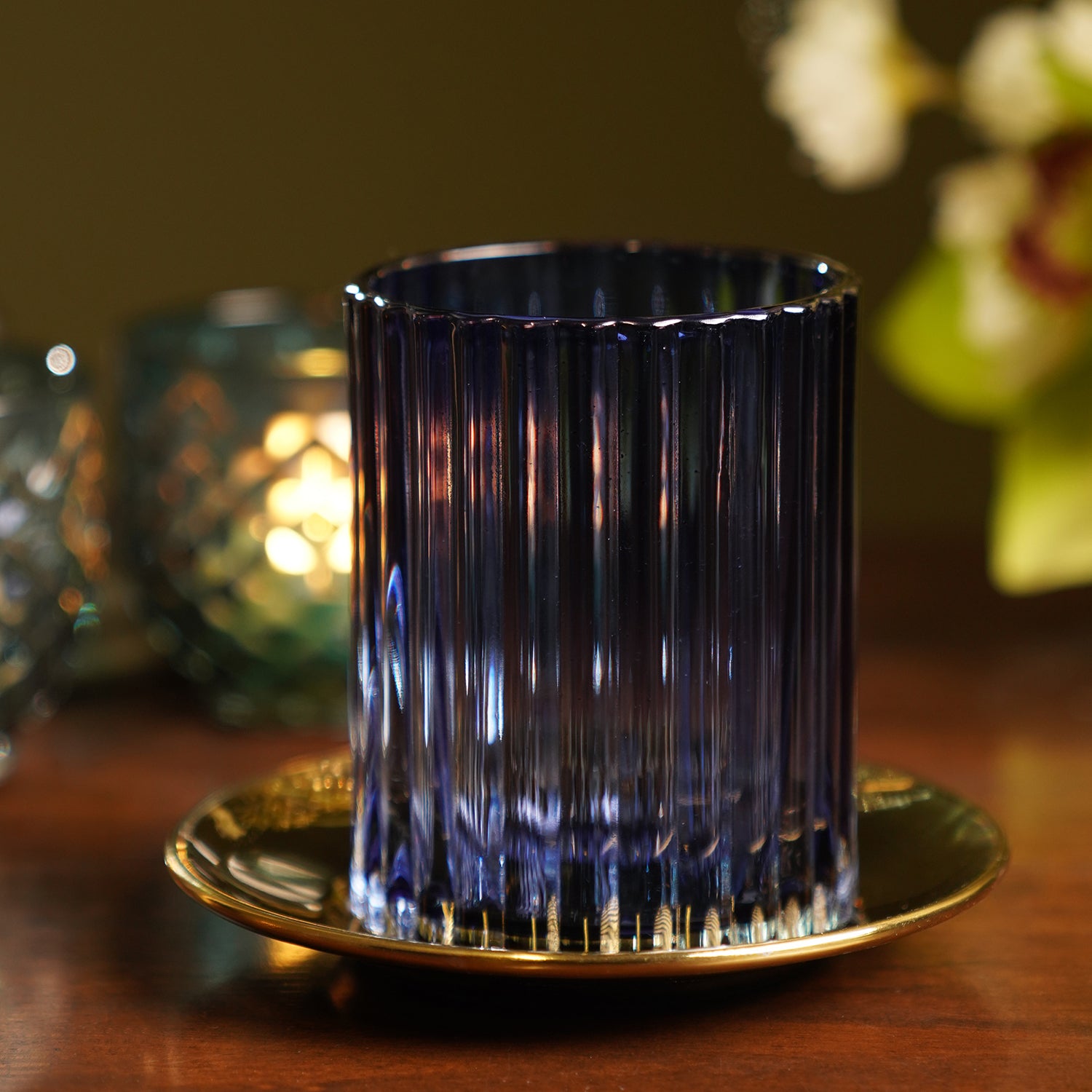 アロマグッズ  peak ASTERISK CANDLE GLASS L snow peak ASTERISK CANDLE GLASS L