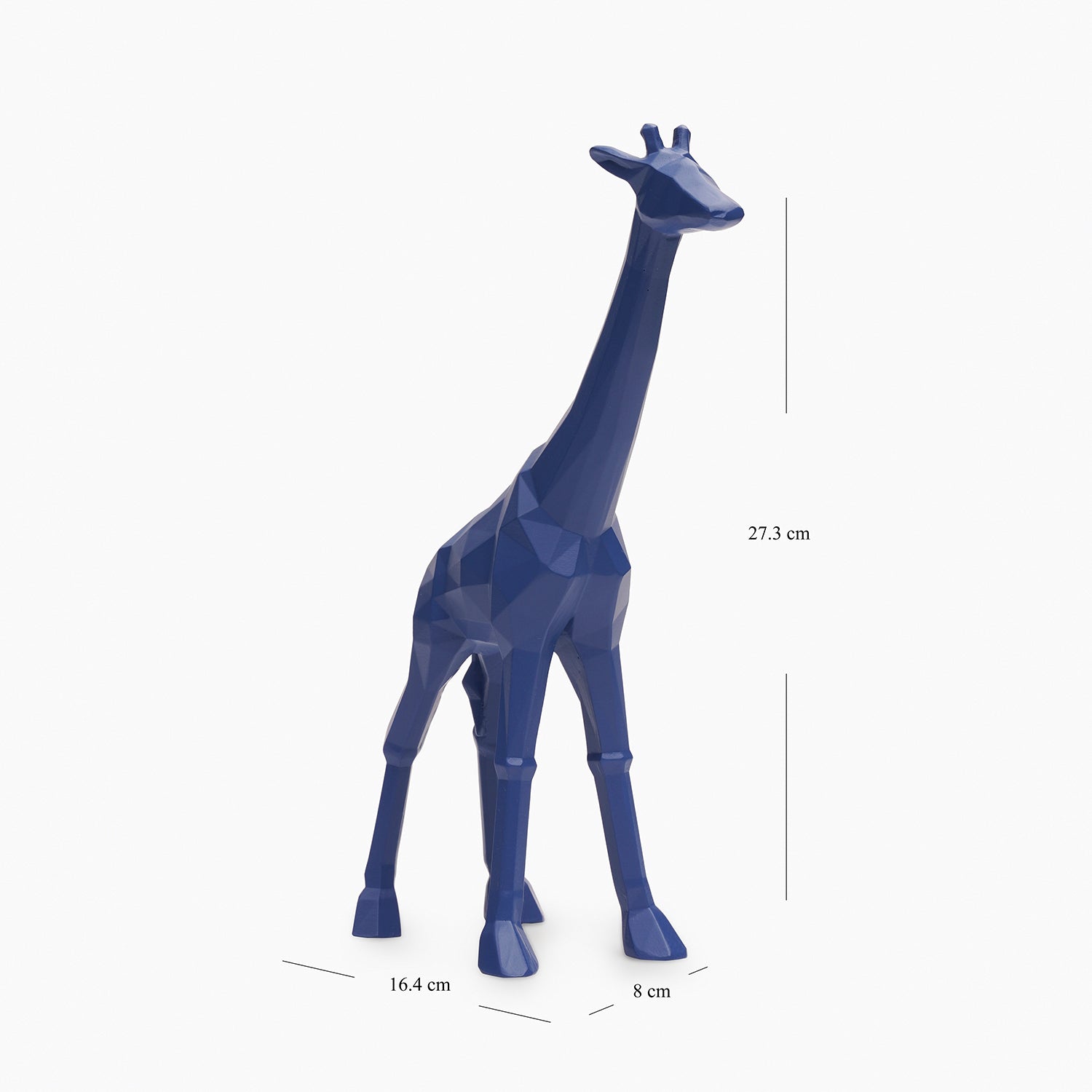 Shop Blue Polyresin Giraffe Figurine - Large - at Best Price