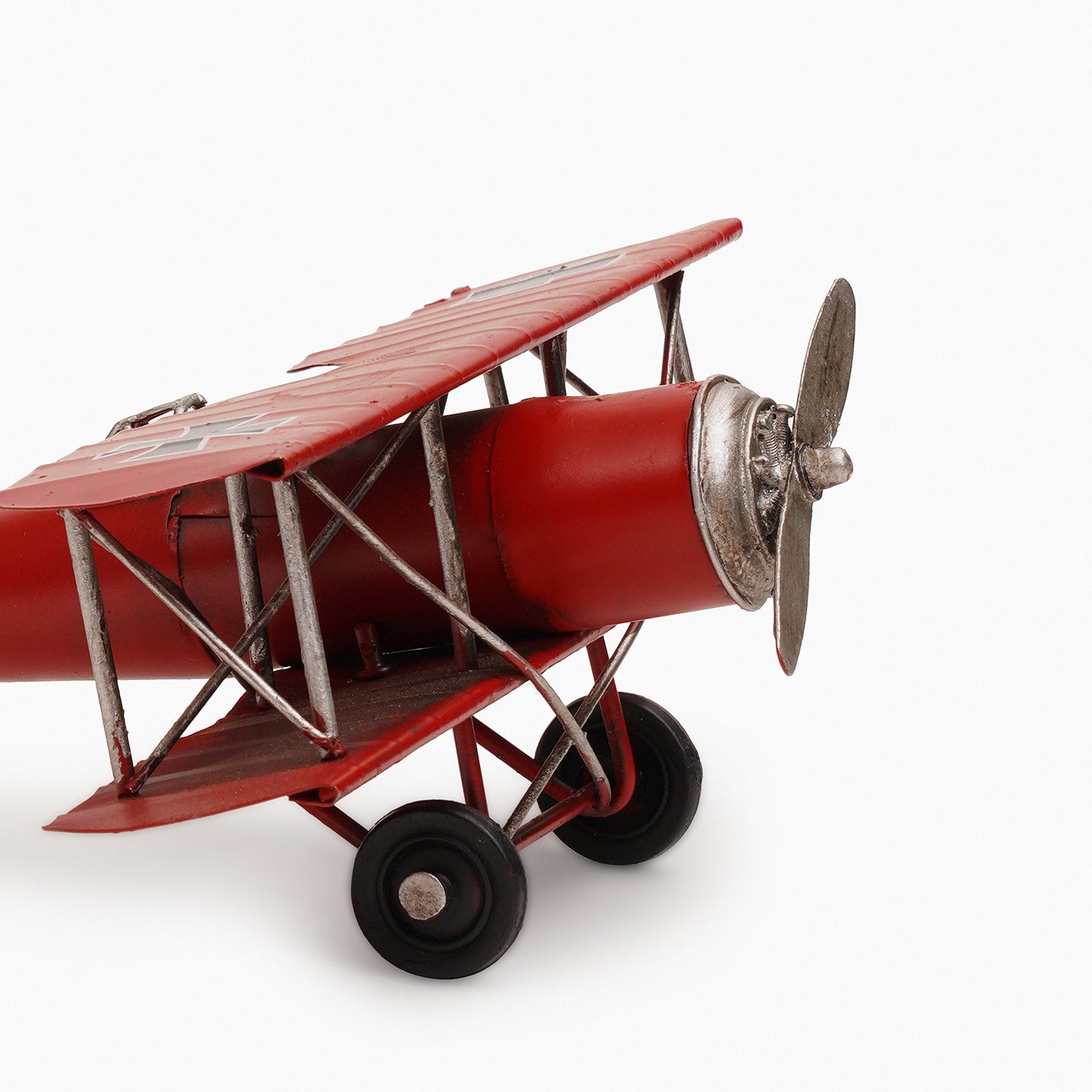 Shop Red Metal Vintage Decorative Plane - at Best Price Online in