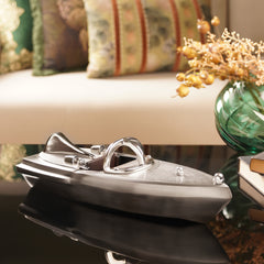 Grey Decorative Speed Boat