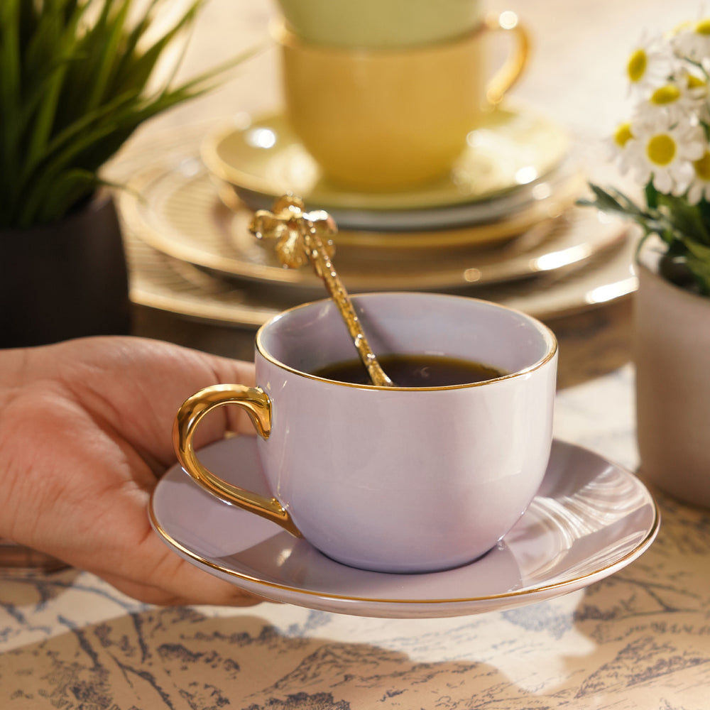 Lilac Senorita Cup and Saucer