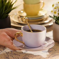 Lilac Senorita Cup and Saucer