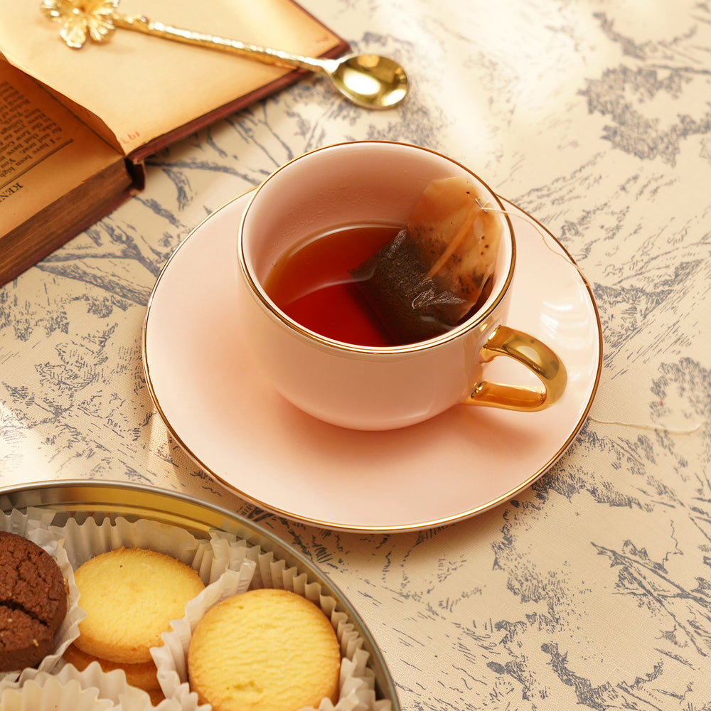 Light Pink Senorita Cup and Saucer