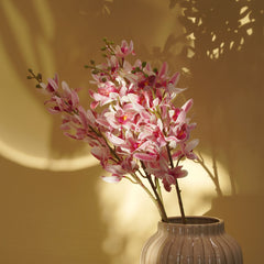 Pink Artificial Lily Spray - Single