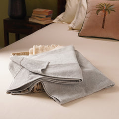 Light Grey Sheared Bath Towel