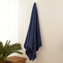 Blue Sheared Bath Towel