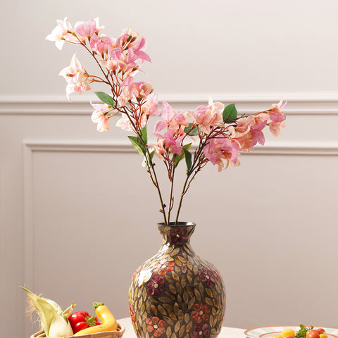 Light Purple Bougainvellia Artificial Flower Stem - Single