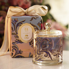 Blue Frosting & Vanilla Birch Amalfi Bell Jar Candle