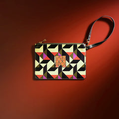Orange & Pink N Flat Travel Pouch
