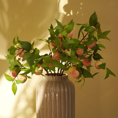 Red Artificial Flower Spray - Single