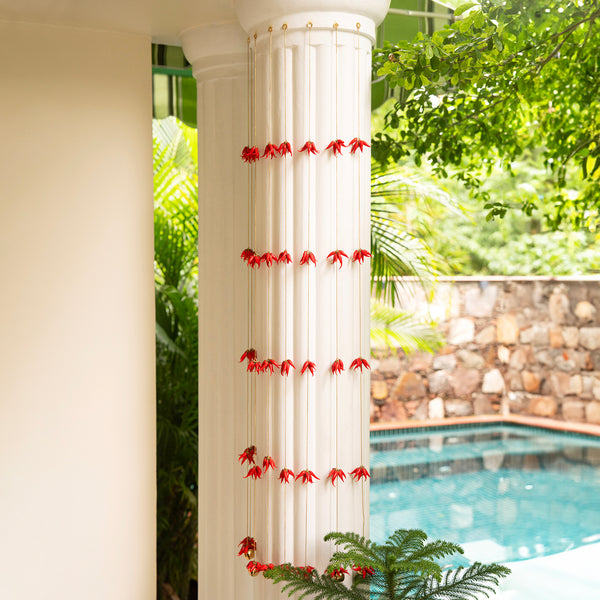Set of 2 Paprika Side Hangings