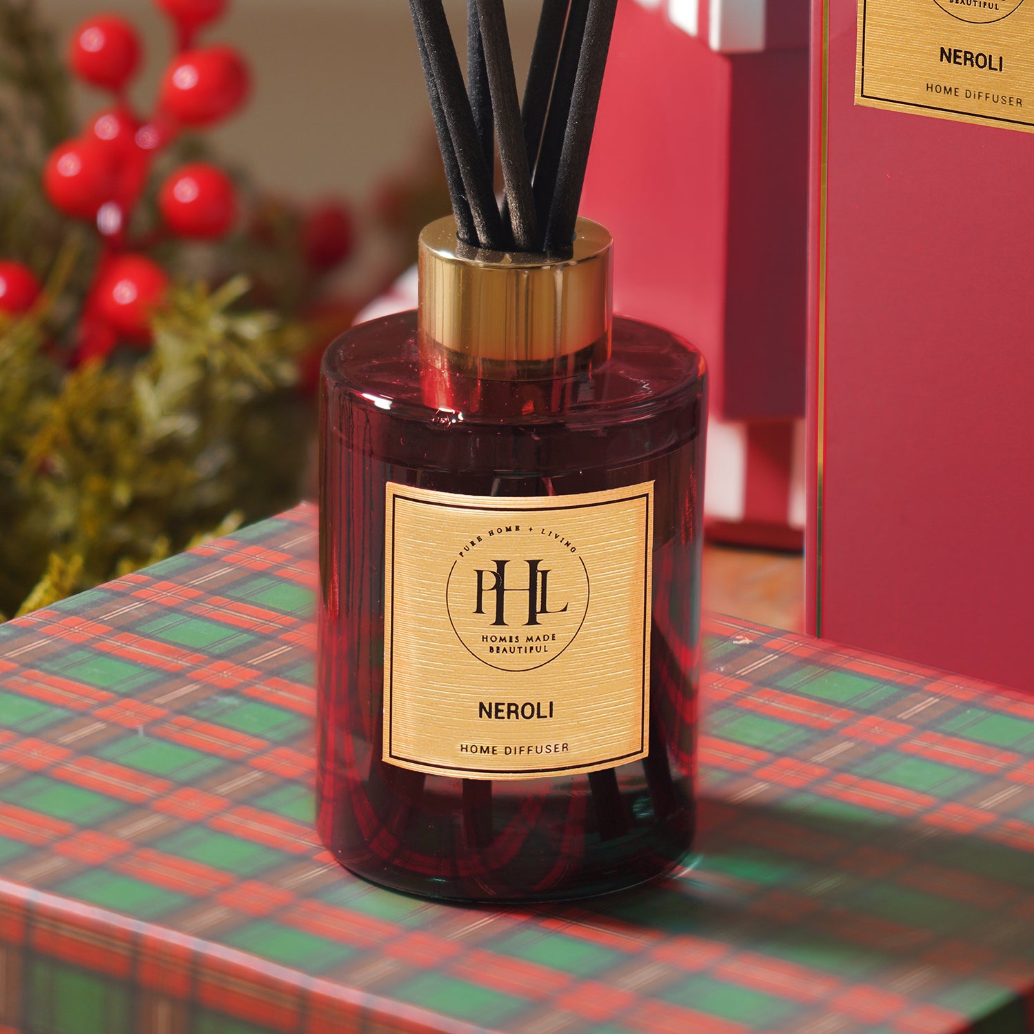 Shop Neroli Glass Reed Diffuser - Red - at Best Price Online in India
