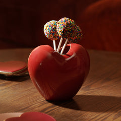 Heart Shaped Ceramic Vase