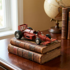 Red Vintage Grand Prix Car