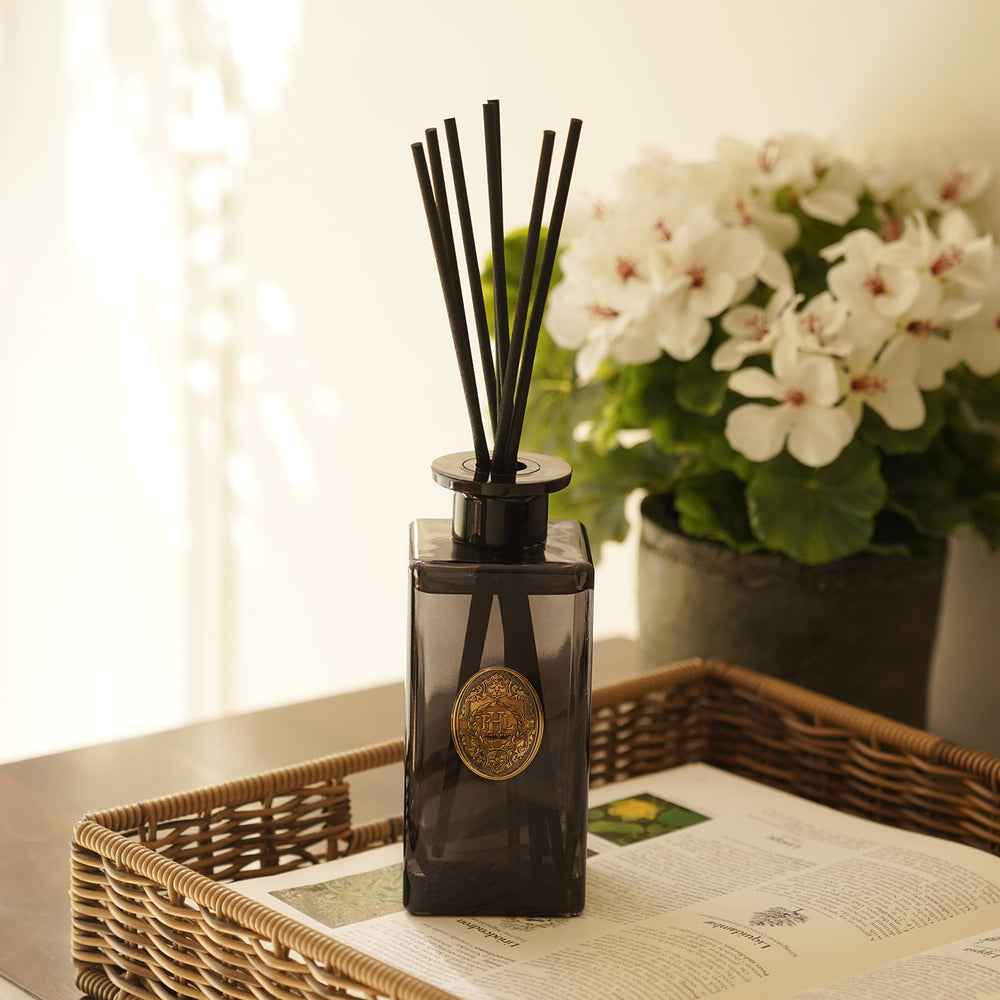 Neroli Glass Reed Diffuser - Black