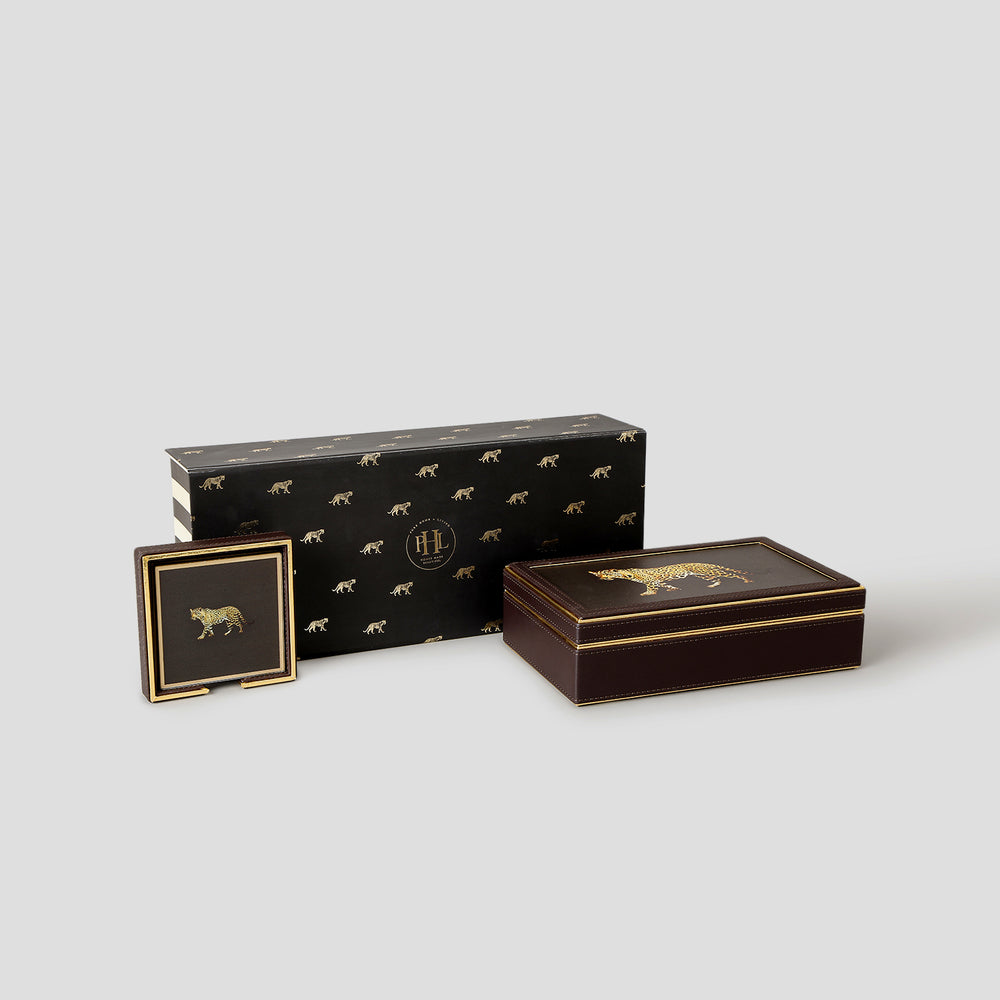 Savannah Coasters & Lid Box Gift Set