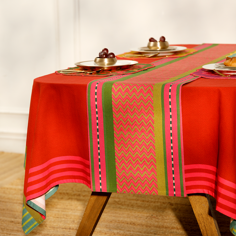 Blush Harmony Reversible Table Runner