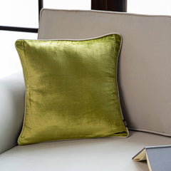Ashwood Green Velvet Cushion Cover