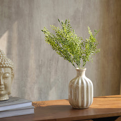 Green Solid Herons bill Bouquet Artificial Flower Plant