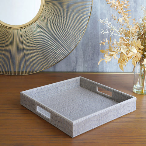 Square Grey Boris Tray