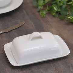 Classic Cream Butter Dish