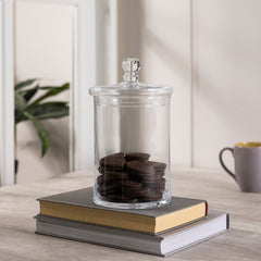 Florence Modern Glass Storage Jar