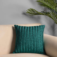 Smocking Dark Blue Cushion Cover
