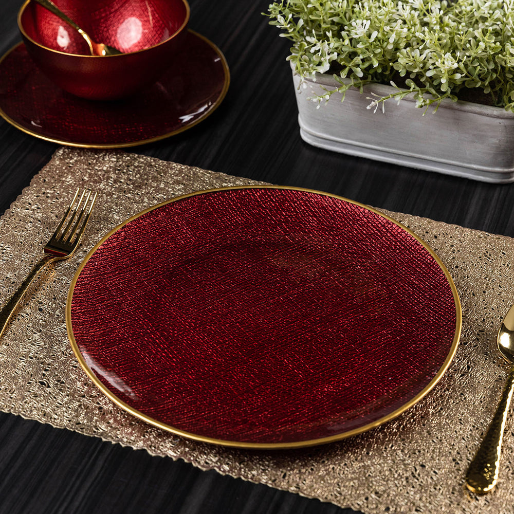 Red Renkli Dinner Plate