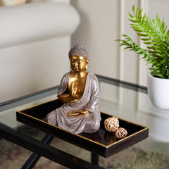 Golden Bodhi Meditating Buddha