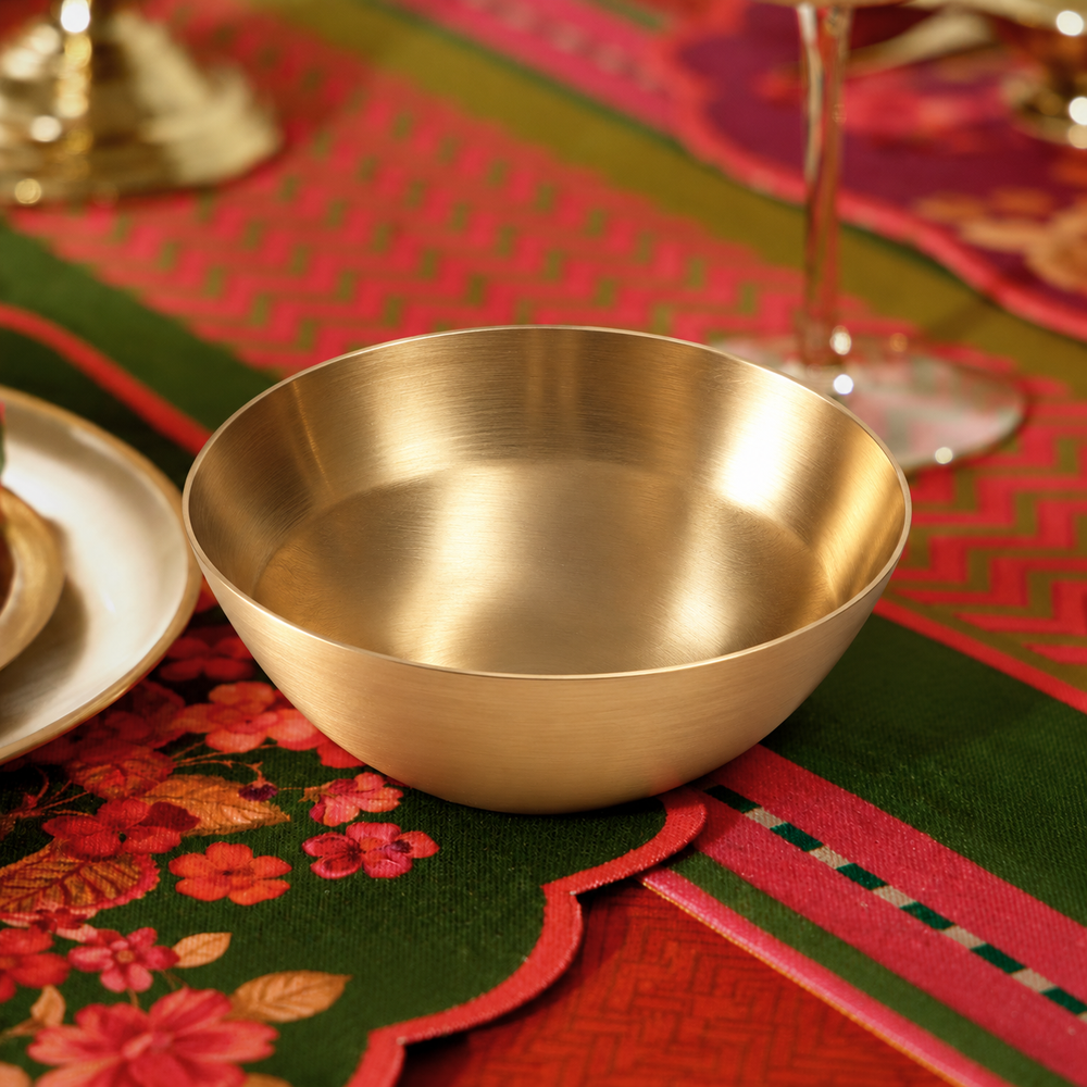 Kansa Serving Bowl, Medium