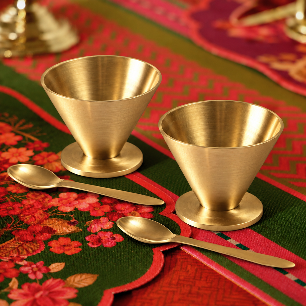 Kansa Dessert Bowl Set of 2