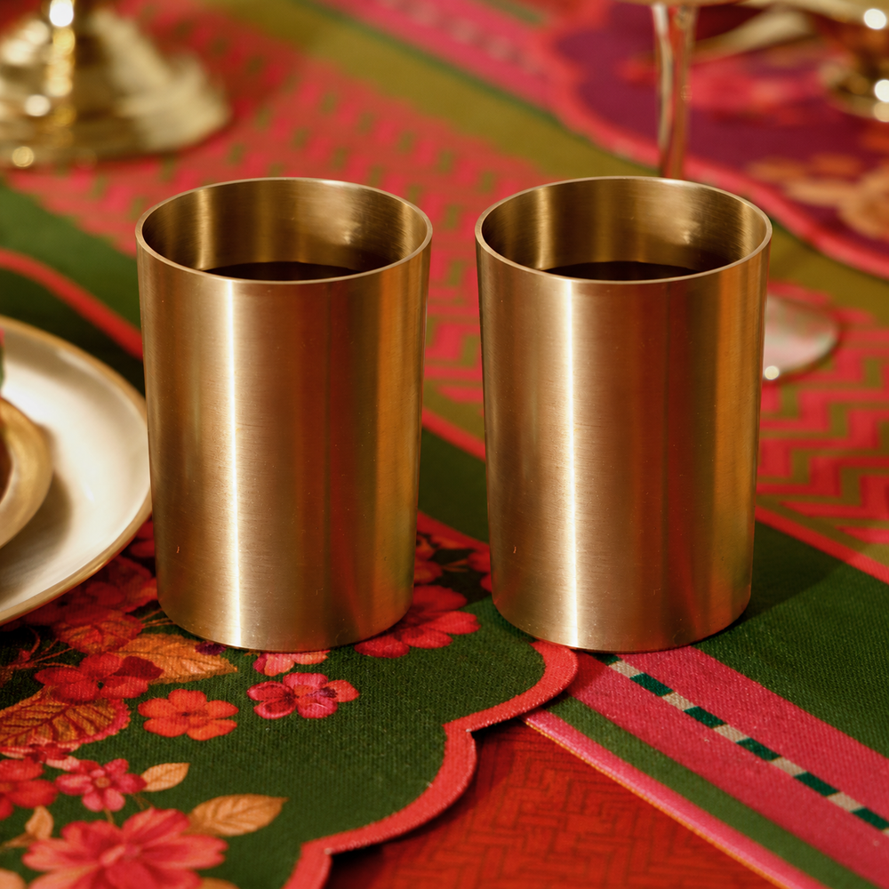 Kansa Tumbler Set of 2