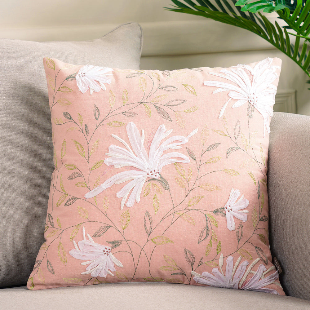 Adel Pink Cushion Cover