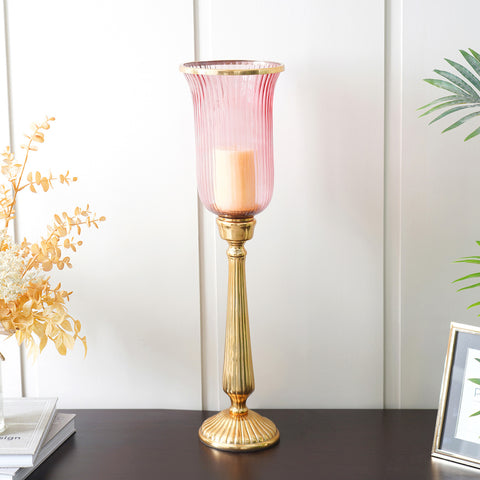 Noor Gold Pink Large Hurricane